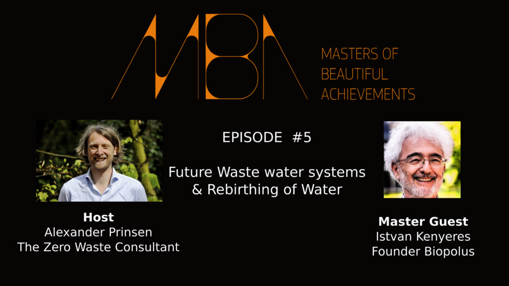 MBA#05 István Kenyeres – Future of Waste waster Systems